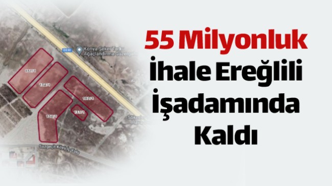 Bakanlığın Satışa Çıkardığı 5 Arsa İçin İhale Yapıldı. Arsaları Ereğlili İş Adamı ve Ortağı Aldı