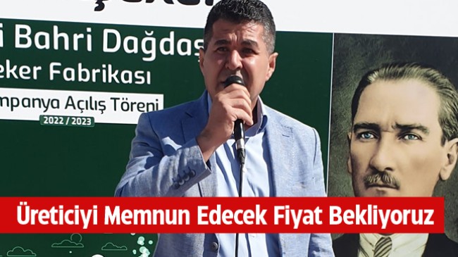 Üzer: “Fabrika Kapasitesi Artırılmalı, Pancar Fiyatları En Az 1.500 TL Olmalı”