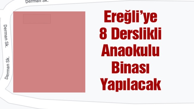 Türkiye Odalar ve Borsalar Birliği Ereğli’ye Anaokulu Binası Yaptıracak