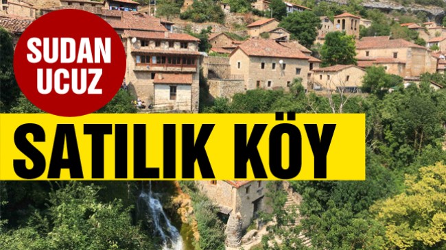 İnternette İlginç Satılık İlanı. Göç Nedeni İle Boşalan Köy Komple Satılıyor