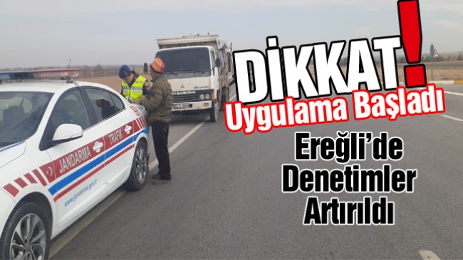 Zorunlu Kış Lastiği Uygulaması Başladı. Jandarma Ekipleri Denetimlerini Sıklaştırdı