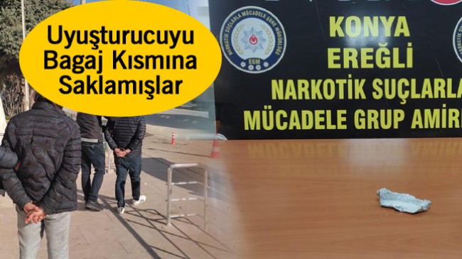 Aracında Uyuşturucu Madde Yakalanan 2 kişi Tutuklandı