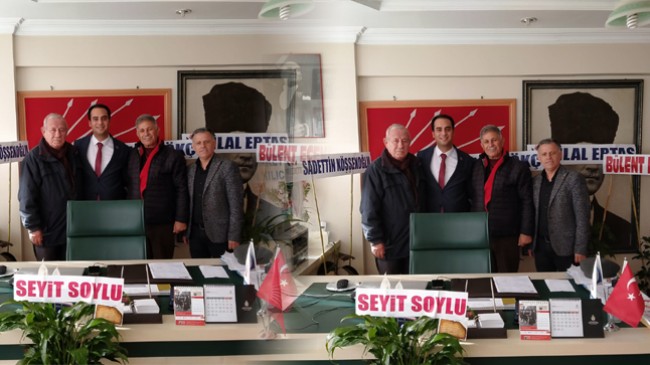 CHP İlçe Başkanı Nejat Türktaş Tebrikleri Kabul Etmeye Devam Ediyor