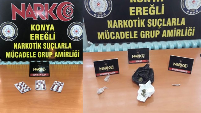 Ereğli Narkotik Ekipleri, Uygulamalarda 47 Kişiyi Yakaladı, 4’ü Tutuklandı