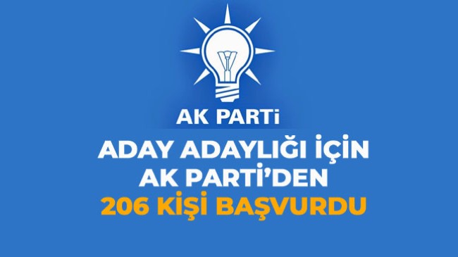 AK Parti Konya Milletvekili Aday Adaylığı İçin Başvuranların Listesi