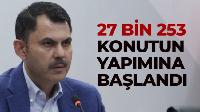 Bakan Murat Kurum, 5 İlde Hasar Tespitinin Tamamlandığını Açıkladı