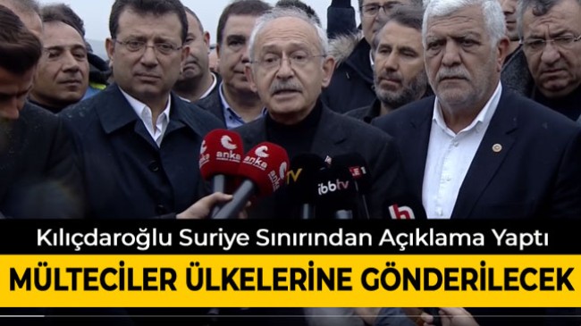 Sınırda Mültecilerle İlgili Açıklama Yaptı: “Nüfus Yapımızın Değişmesini İstemiyoruz”