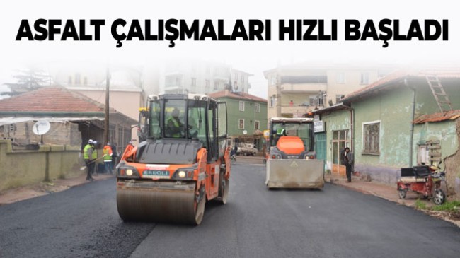 Ereğli Belediyesi Asfalt Çalışmalarına Kaldığı Yerden Devam Ediyor