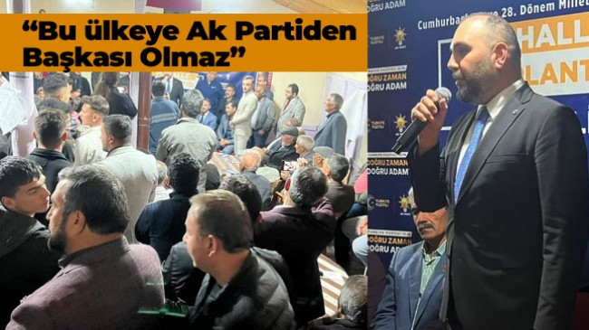 AK Parti Konya Milletvekili Adayı Burhanettin Sevencan Karaburun Mahallesinde Konuştu