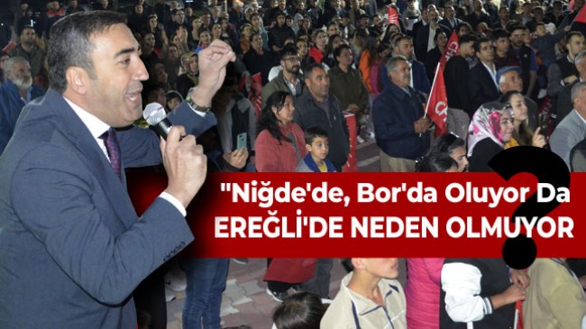 Halil Ercan Açık Hava Toplantılarına Miting Gibi Toplantıyla Başladı