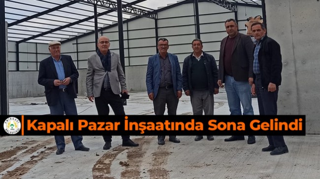 Emirgazi İlçesi Kapalı Pazara Kavuşuyor