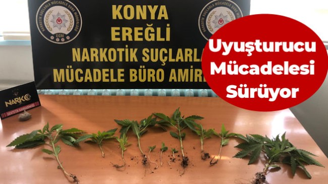 Ereğli’de Uyuşturucu Mücadelesi Sürüyor. Uyuşturucu Çalışmalarında 7 Kişi Tutuklandı