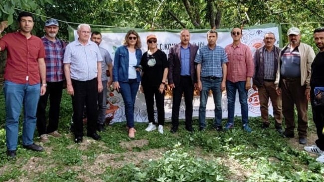 Çiftçi Tarla Okulu Kursiyerleri Kiraz Bahçelerini İnceledi