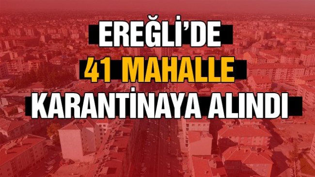 Ereğli’de 41 Mahallede Şap Hastalığı Nedeni İle Karantina Uygulaması Başlatıldı