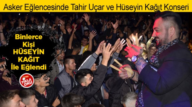 Asker Eğlencesinde Düzenlenen Konser İle Yer Yerinden Oynadı