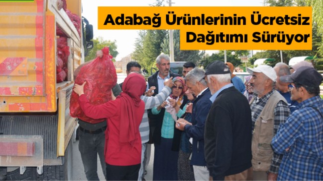 Ereğli Belediyesinin Salçalık Biber Dağıtımları Sürüyor