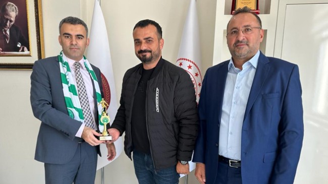 Ereğlispor’dan Adalet Komisyonu Başkanına Ziyaret