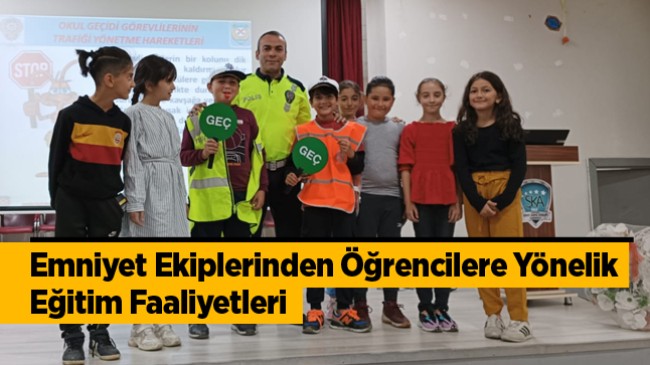 Ereğli Emniyeti Eğitim Faaliyetlerini de İhmal Etmiyor