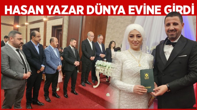 MHP İlçe Başkan Yardımcısı Hasan Yazar Dünya Evine Girdi