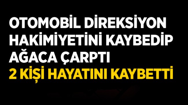 Sürücüsünün Hakimiyetini Kaybettiği Otomobil Refüje Çıktı: 2 Ölü 5 Yaralı