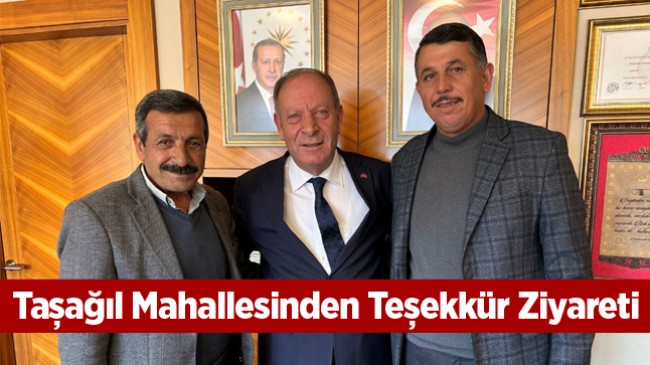 Taşağıl Mahallesinden Başkan Oprukçu’ya Sıcak Asfalt Teşekkürü