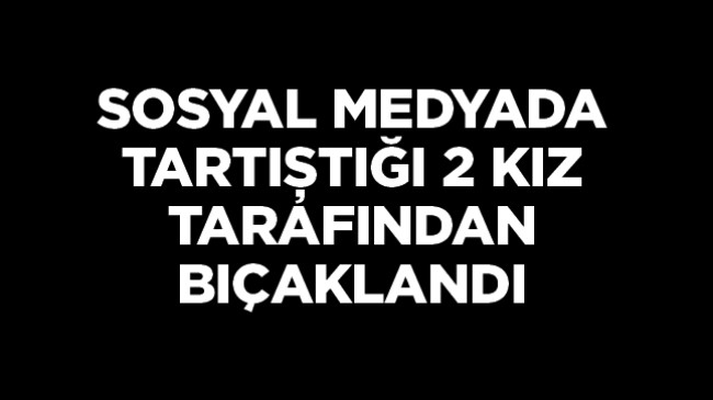 16 Yaşındaki Genç Kız Parkta Bıçaklandı