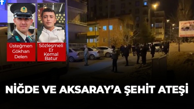 Pençe Kilit Harekatı Bölgesinden Niğde ve Aksaray’a Şehit Ateşi Düştü