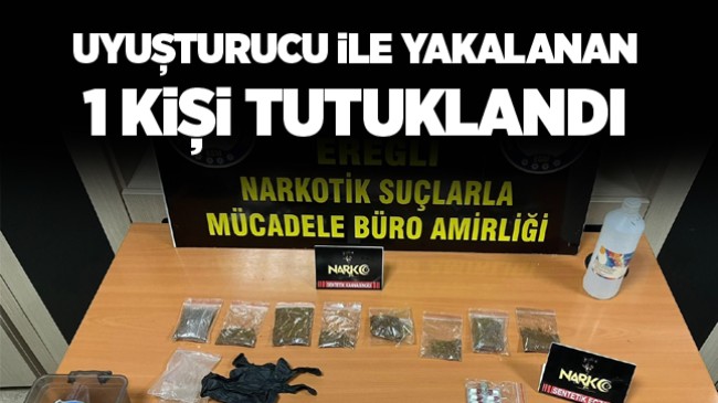 Narkotik Uygulamalarında Uyuşturucu İle Yakalanan 3 Kişiden 1’i Tutuklandı