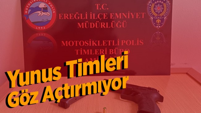 Ereğli’de Yunus Timleri Asayiş Uygulamalarını Sürdürüyor