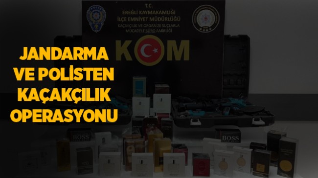 Jandarma ve Polisten Kaçakçılık Operasyonu