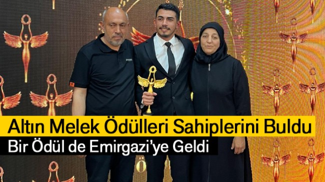 Altın Melek Ödülleri Sahiplerini Buldu. Emirgazili İsim de Ödülünü Aldı