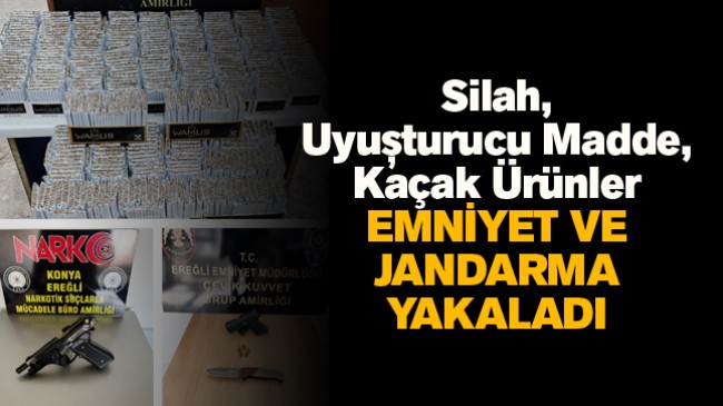 Emniyet ve Jandarmanın Haftalık Çalışmaları Yine Göz Doldurdu