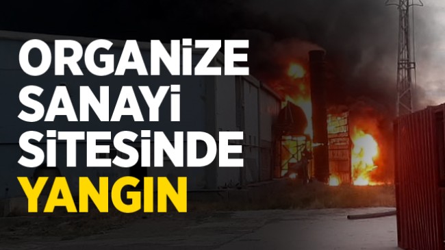 Ereğli Organize Sanayiinde Yangın. Tesiste Büyük Çapta Maddi Hasar Var