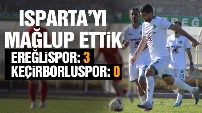 Ereğlispor Ligin Üçüncü Haftasında Kendi Evinde Galip