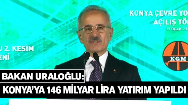 Bakan Uraloğlu AK Parti Konya İl Kongresinde Konuştu