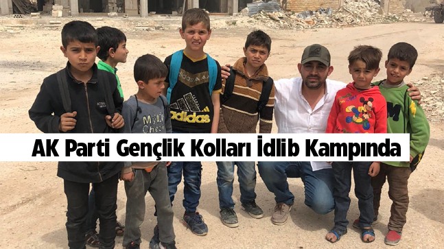 AK Parti Gençlik Kolları İdlib’de Çadır Kentleri Ziyaret Etti