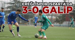 Ereğlispor Isparta Maçından 3-0 Galip Ayrıldı
