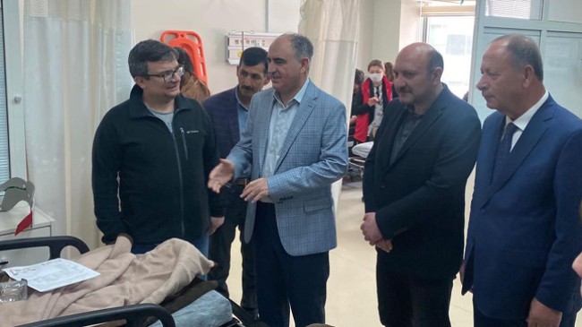 Ereğli Belediye Başkanı Hüseyin Oprukçu’dan Yaralı Öğrencilere Ziyaret