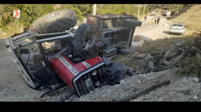 Halkapınar’da Freni Boşalan Traktörün Altında Kalan Sürücü Kurtarılamadı