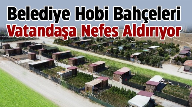 Ereğli Belediyesi Hobi Bahçeleri Alanına 97 Adet Yeni Bahçe Yaparak Hizmete Sundu