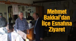 Halkapınar Belediye Başkanı Mehmet Bakkal Esnafları Ziyaret Etti