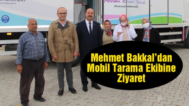 Mobil Kanser Tarama Aracı 11 Kasım Tarihine Kadar Halkapınar’da Olacak