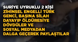 Bursa’da Yine Suriyeli Gerilimi. 2 Suriyeli, Engelli Türk Gencini Darp Etti